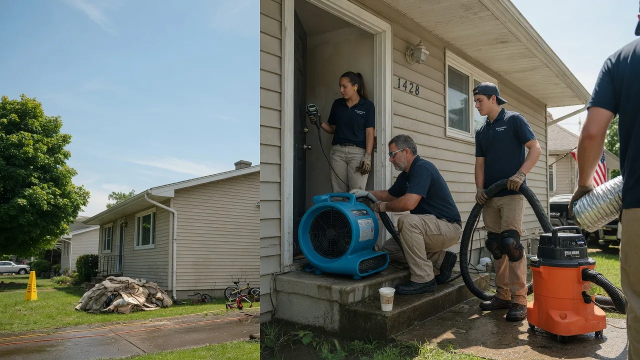 Water Damage Restoration in Hobbs, IN near me